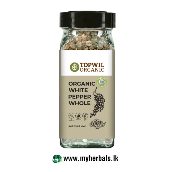 Organic White pepper Whole