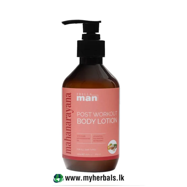 Frella Man - Sulfate Free Ayurveda Post Workout Muscle relaxing Body Lotion 320ml