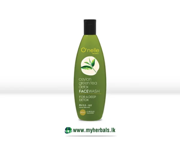 O'nelle Ceylon Green Tea Detox Face Wash