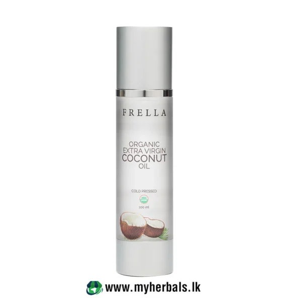 Frella Organic Extra Virgin Coconut Body & Hair Oil 100ml